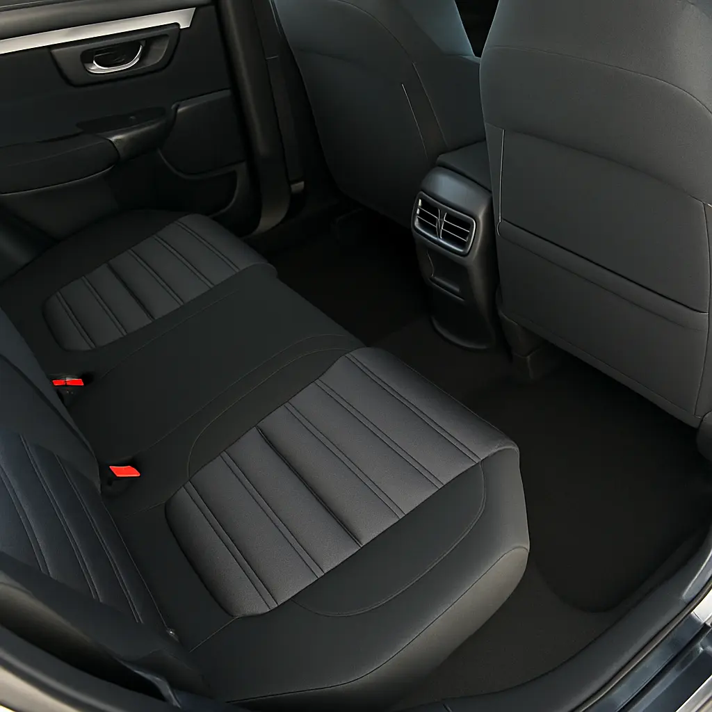 2019 Honda CR-V interior before detailing