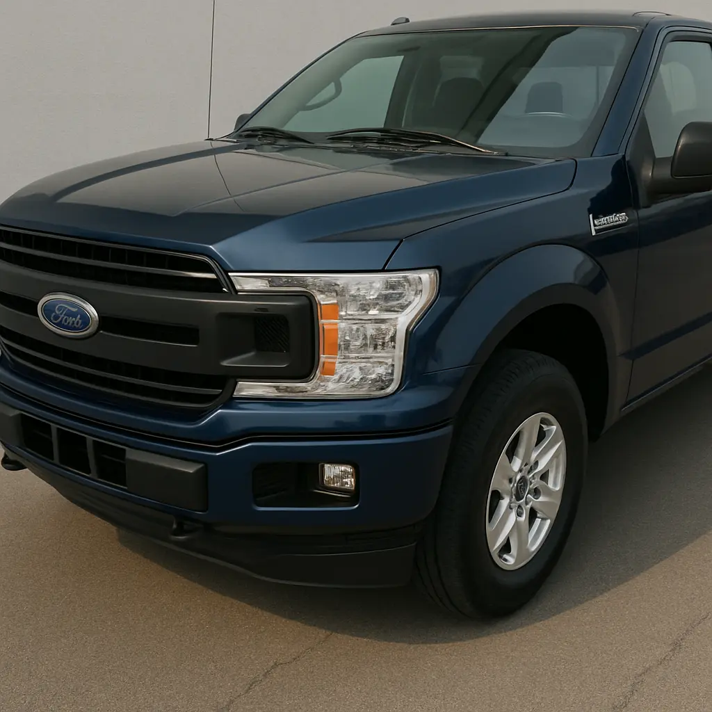 2020 Ford F-150 exterior before detailing
